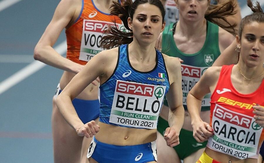 Atletica Bellò Elena in gara