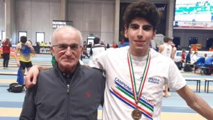 Brugherio Atletica Di Benedetto Matteo con coach Raffaele Specchio