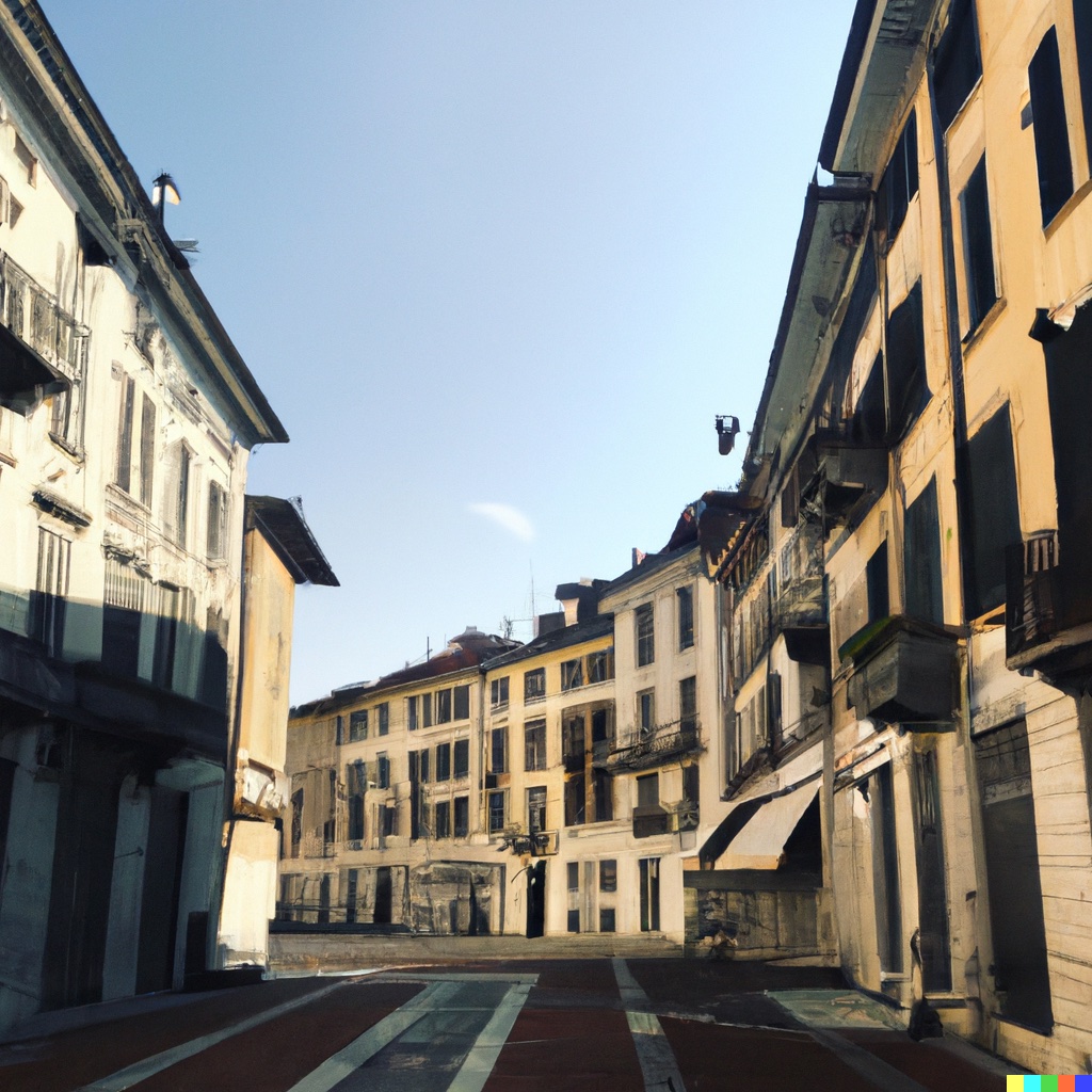 Monza secondo l'intelligenza artificiale Dall-E