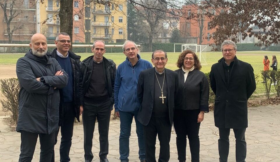 Monsignor Delpini al Villoresi di Monza
