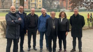 Monsignor Delpini al Villoresi di Monza