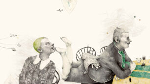Illustrazione di Joanna Concejo, Książę w cukierni, Wydawnictwo Format, 2013