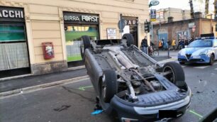 Incidente e traffico in via Appiani a Monza