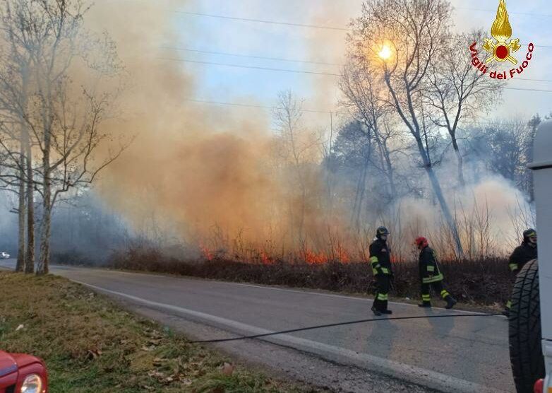 Incendio Groane