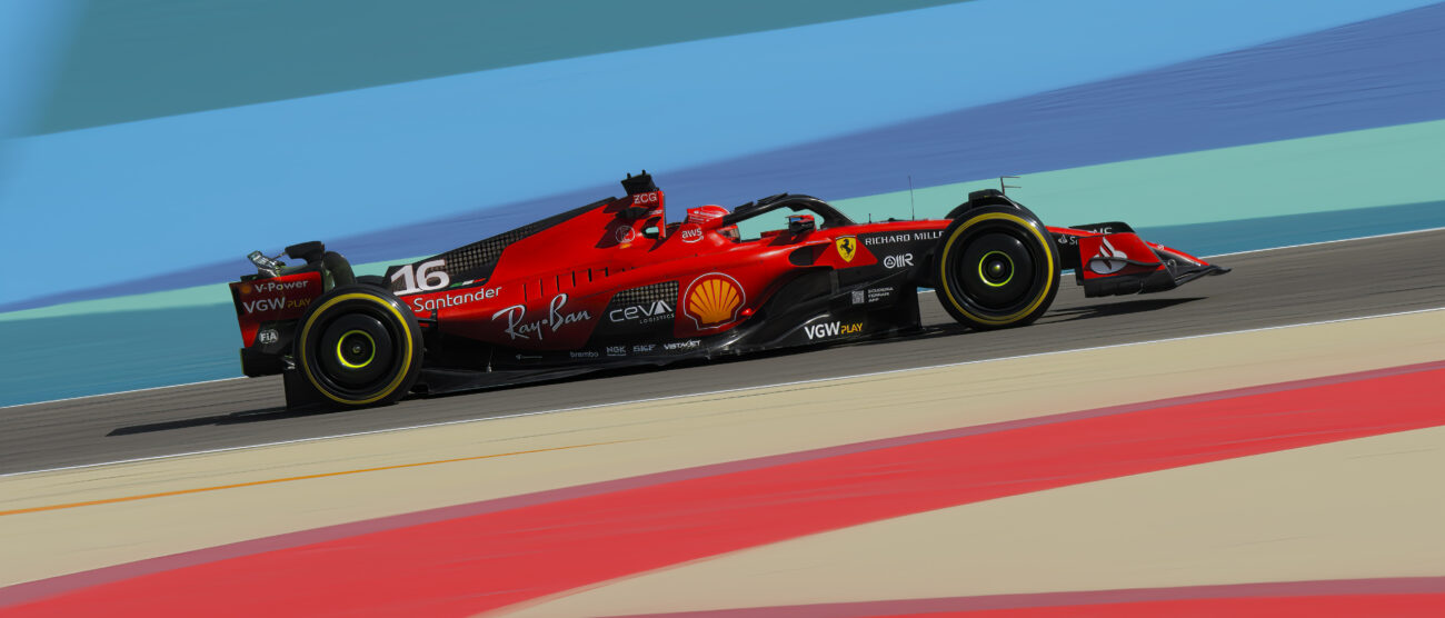F1 Gp Bahrain Ferrari Charles Leclerc - foto Vegetti/ilCittadinoMb