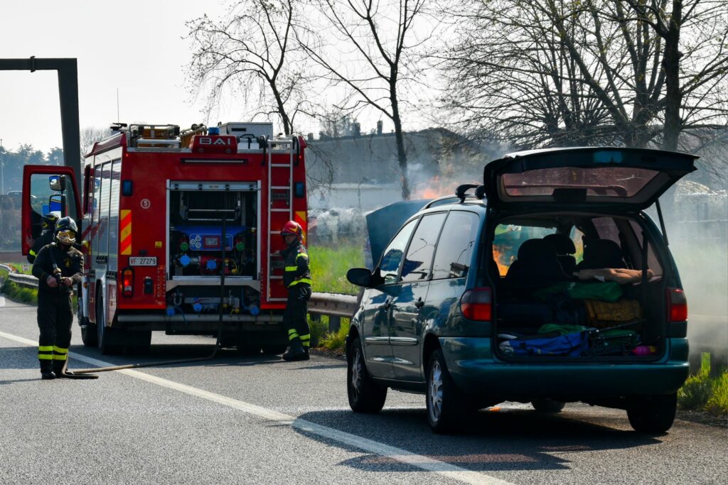 Statale 36 vigili del fuoco