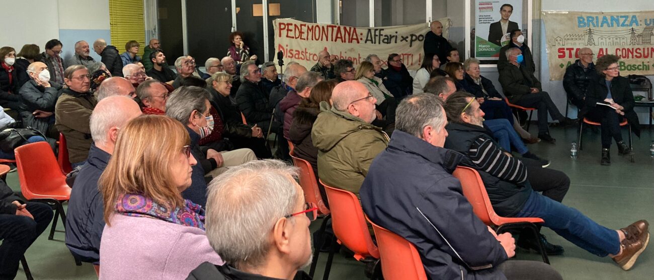 Lissone incontro No Pedermontana