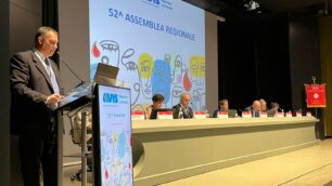 Oscar Bianchi presidente Avis RL_Assemblea annuale Avis Regione Lombardia