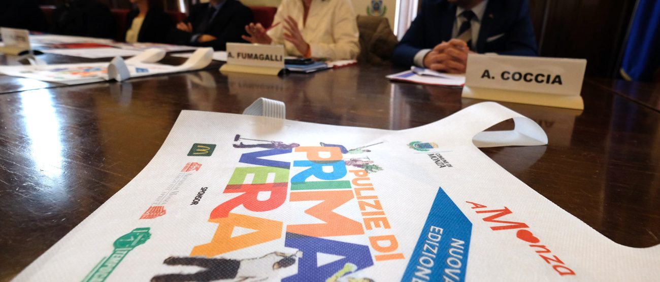 MONZA presentazione pulizie di primavera 2023