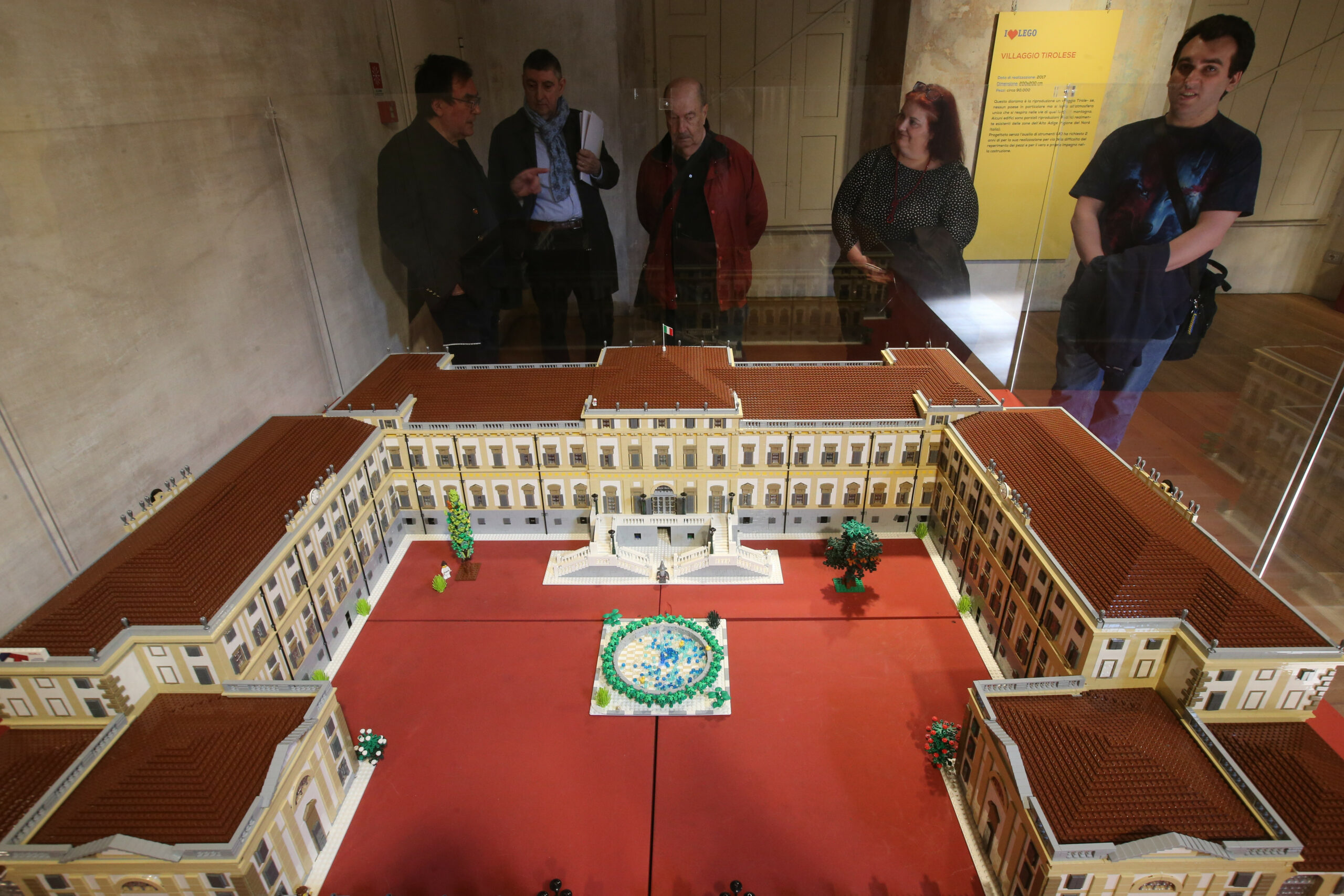 Monza Villa Reale mostra Lego