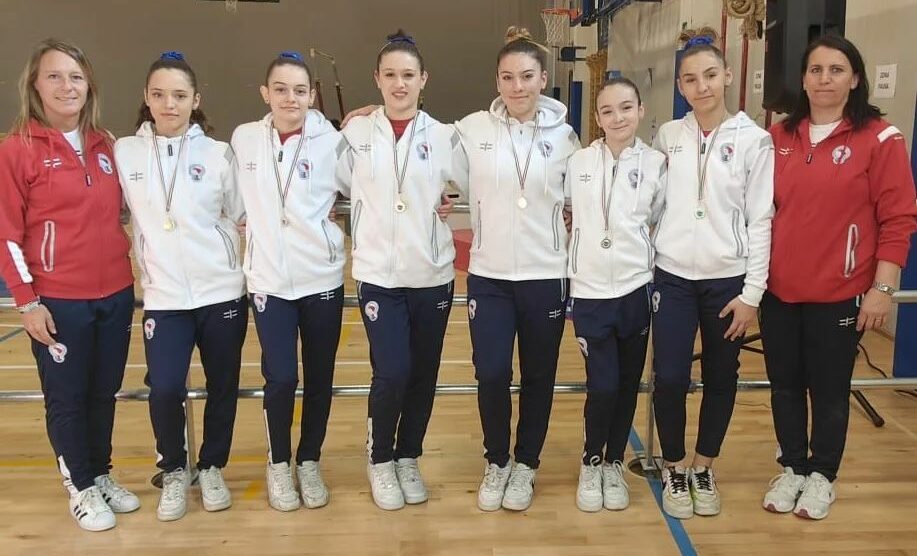 Ginnastica Gal Gruppo ginnaste a Carate 2023