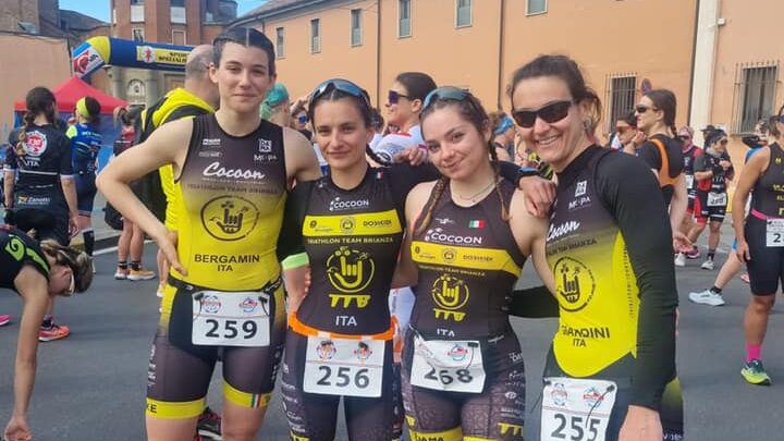 Lissone Triathlon G.Bergamin A.Fossati V.Giardini M.Beccalli 2023