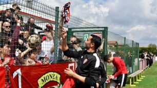 Serie A Monza Monzello allenamenti aperti 25 aprile - foto Ac Monza