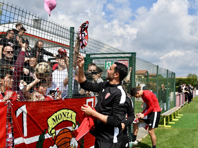 Serie A Monza Monzello allenamenti aperti 25 aprile - foto Ac Monza