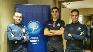 Seregno: gli arbitri Simone Sozza, Baccini e Imperiale in Ecuador 2023
