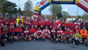 Seregno Gs Avis Gruppo podisti al Trail del Ciliegio