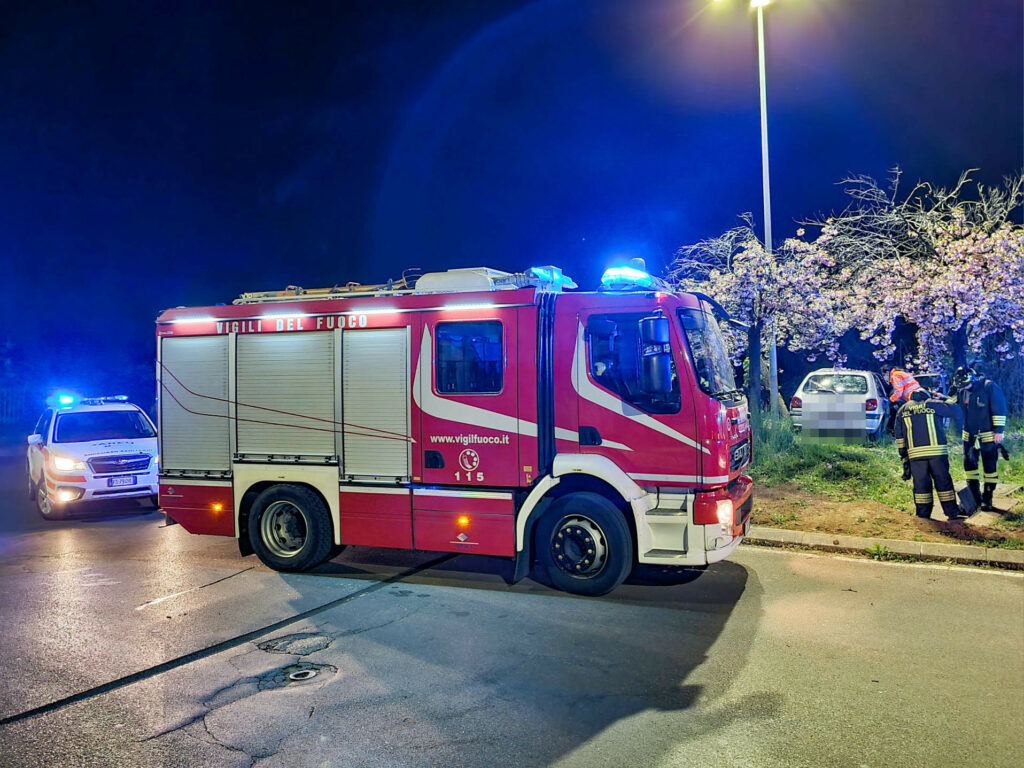 Incidente stradale Seregno via Beato Angelico