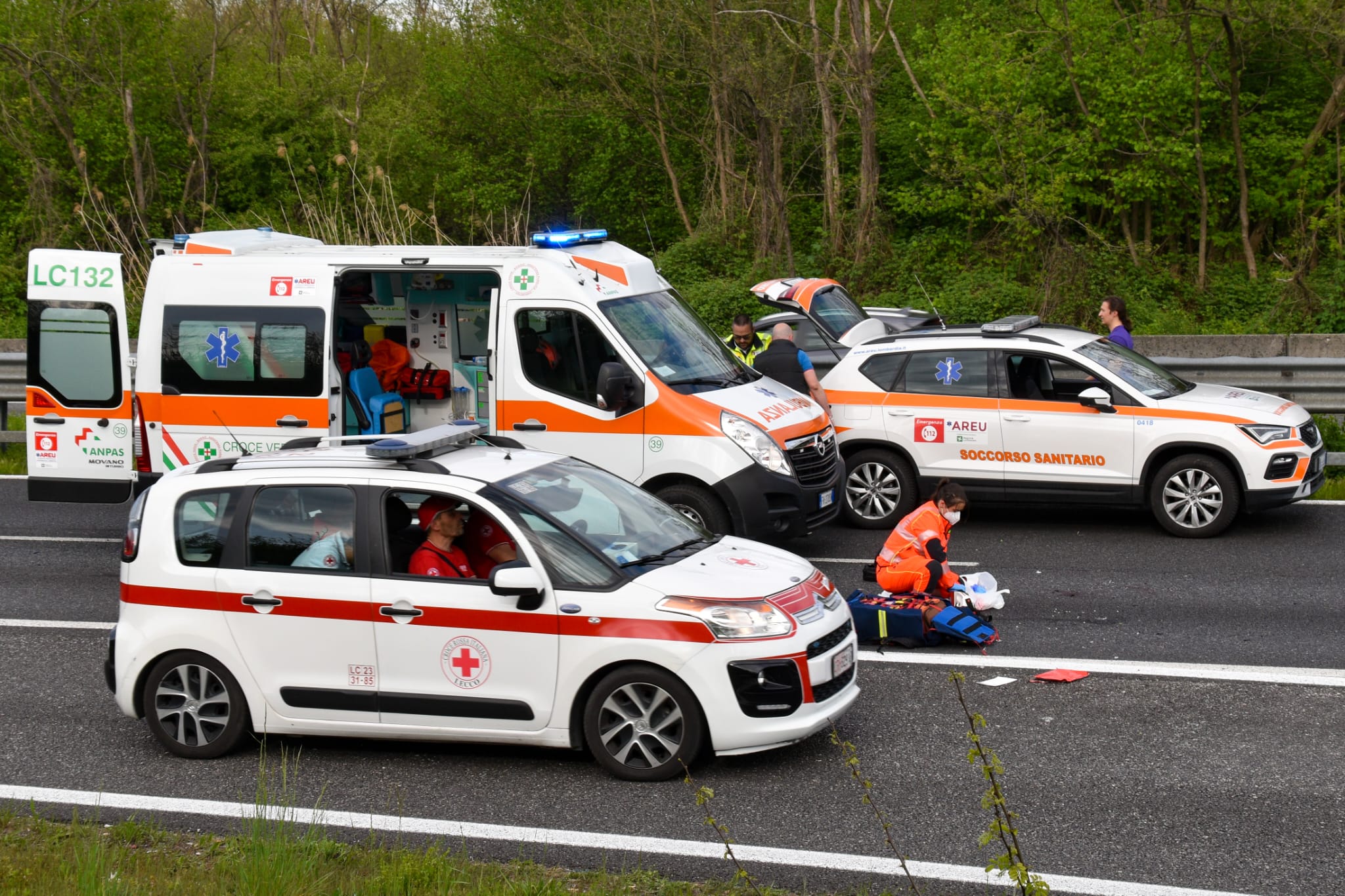 Incidente Statale 36 26 aprile