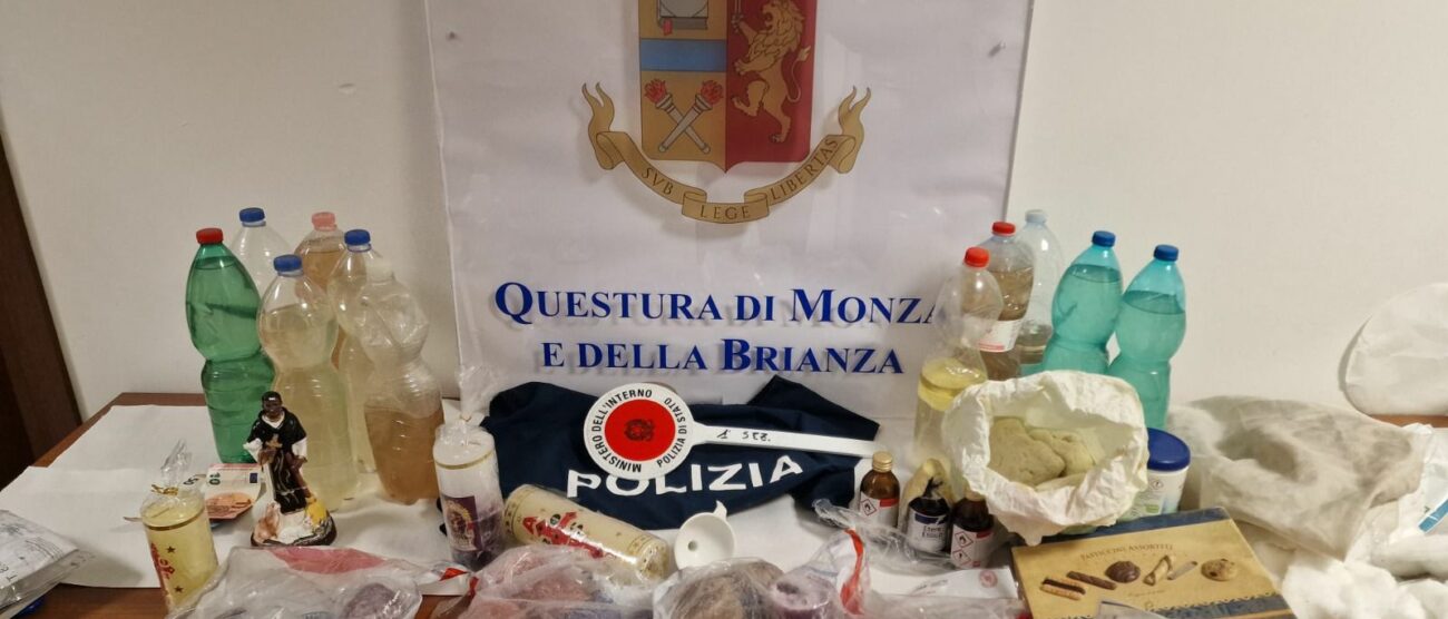 Droga Sud America in Brianza