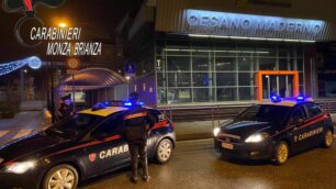 I carabinieri alla stazione di Cesano Maderno