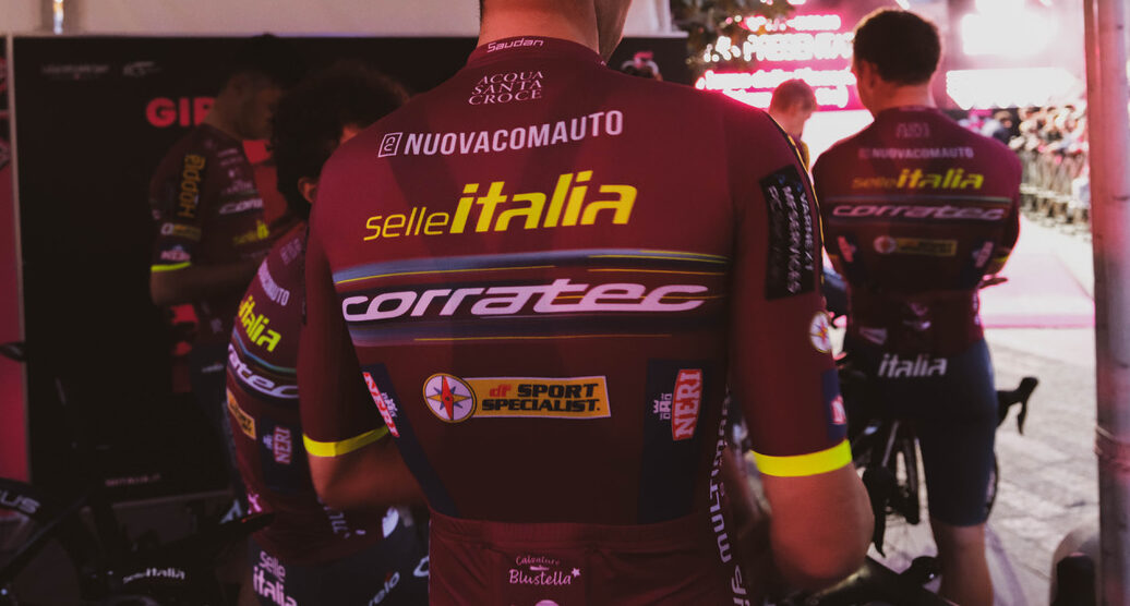Ciclismo Giro d'Italia marchi Sergio Longoni sponsor