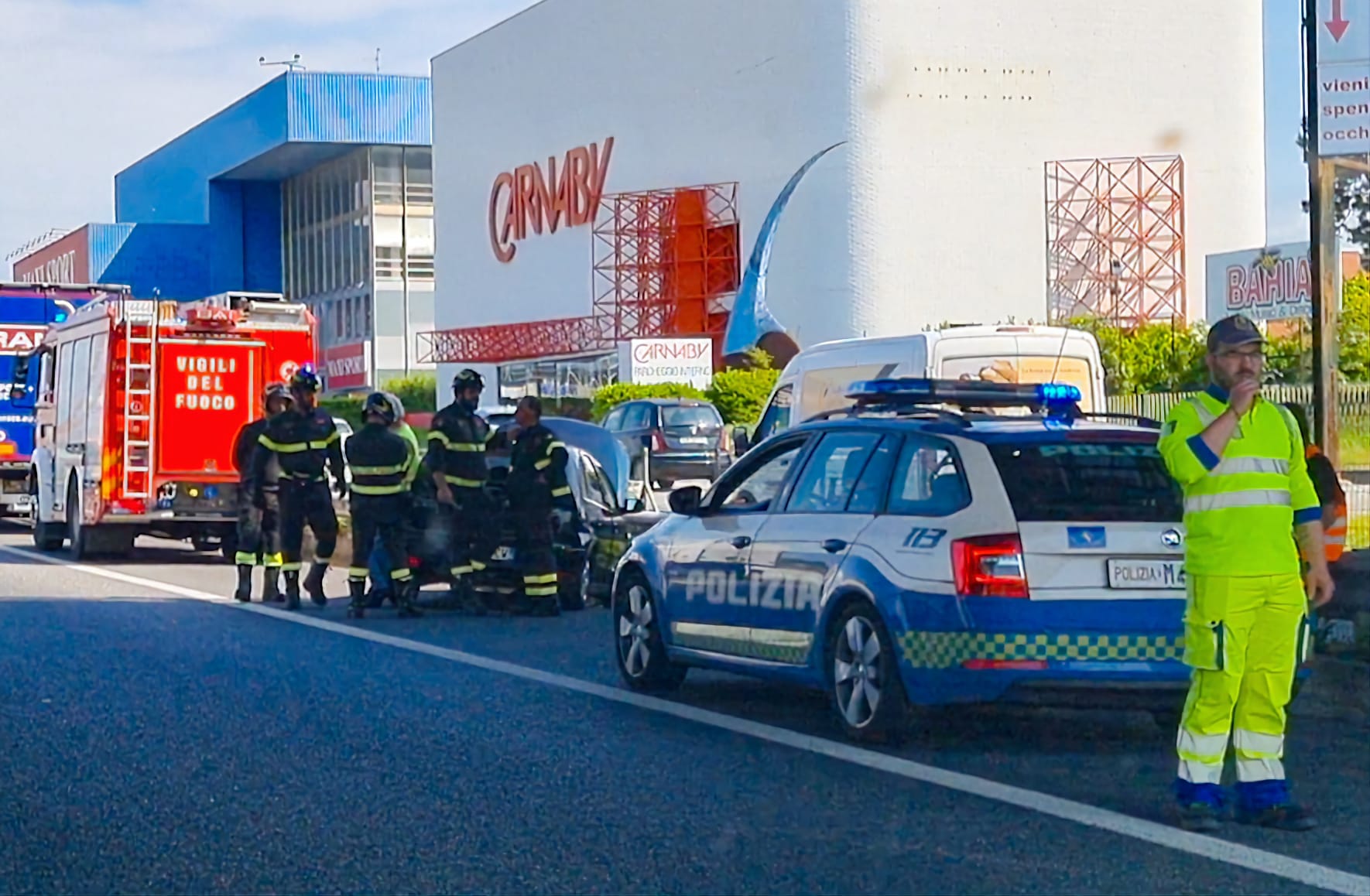 Incidente statale 36 Lissone-Seregno