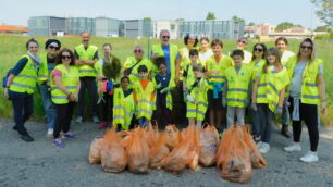 Macherio plogging Sentiero delle Valli