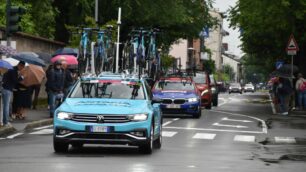 Seregno Giro d'Italia 2023: la partenza di tappa