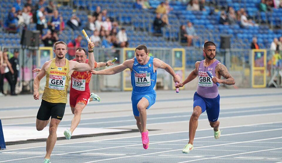 Atletica Filippo Tortu 4x100 Coppa Europa - foto Fidal