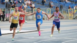 Atletica Filippo Tortu 4x100 Coppa Europa - foto Fidal