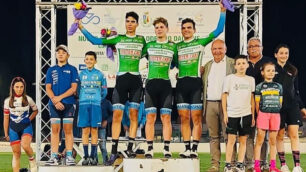 Seveso, ciclismo Matteo Fiorin e Alessandro Mario Dante