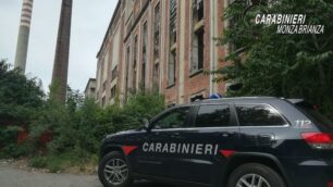 I carabinieri all'ex Snia di Varedo