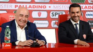 Adriano Galliani e Raffaele Palladino a Monza