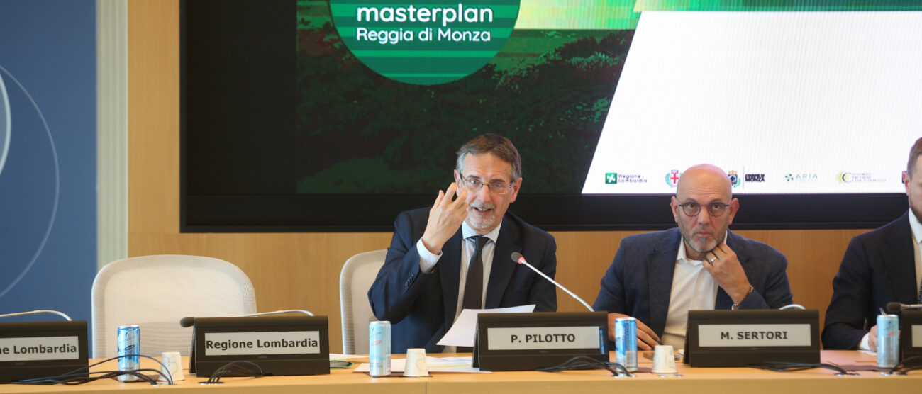 La presentazione del masterplan della Reggia di Monza