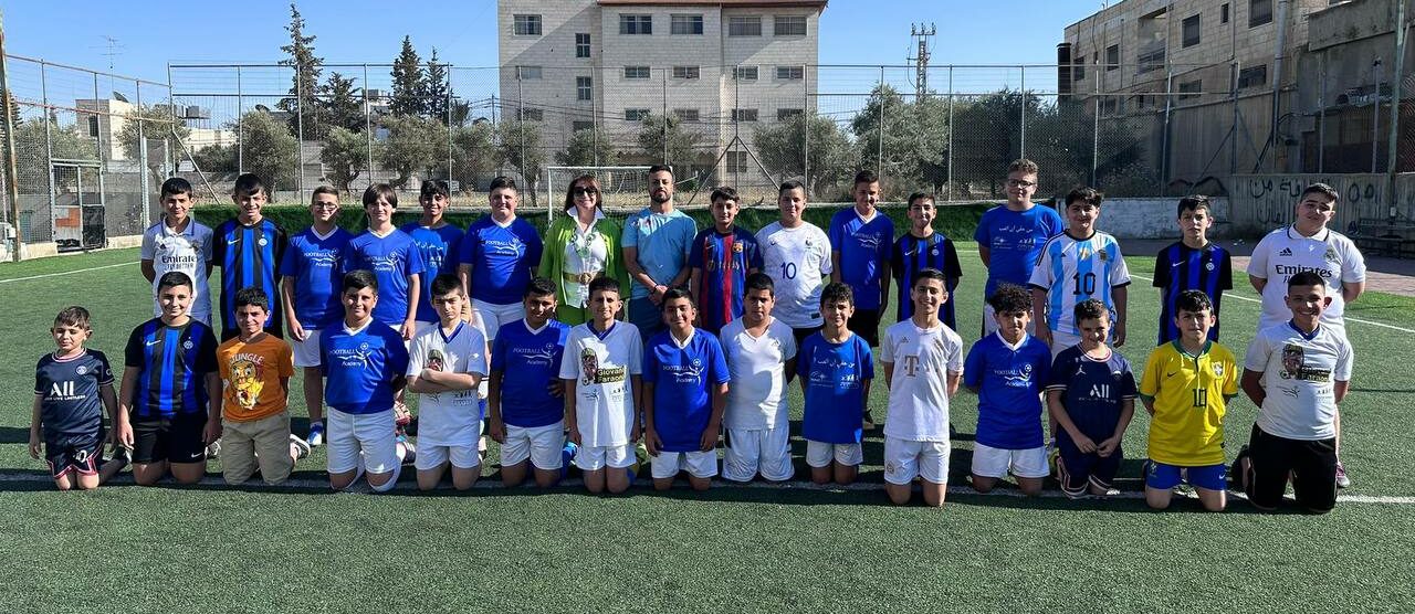 Seregno bambini Palestina calcio