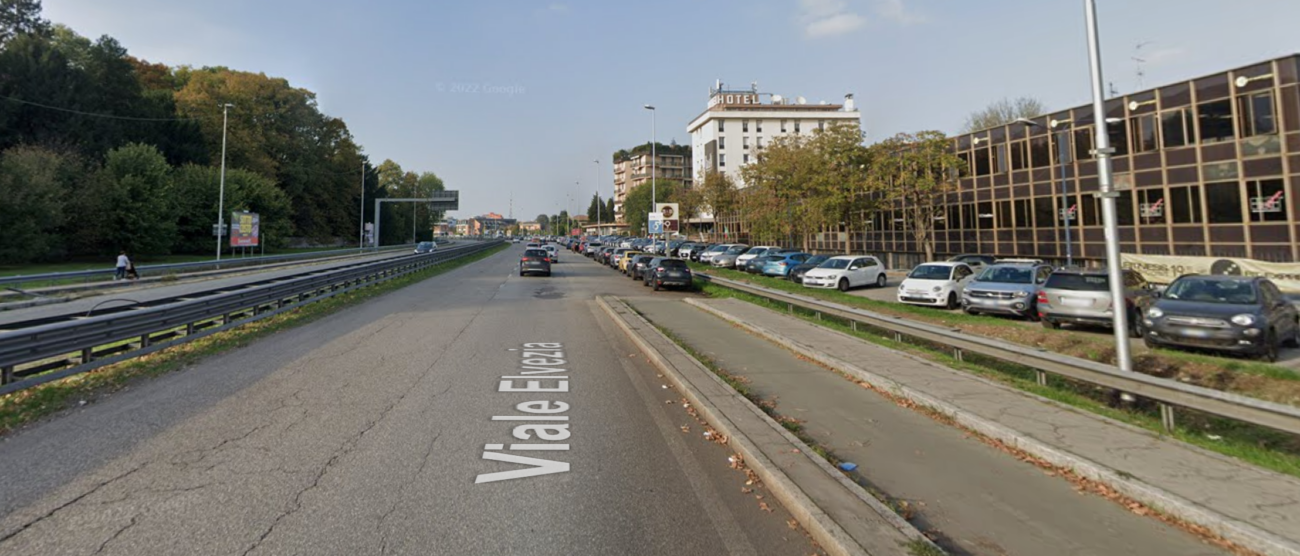 Monza Viale Elvezia - da Google Maps