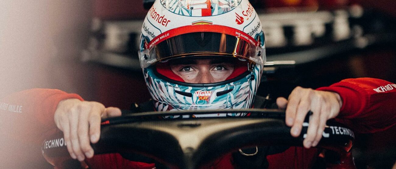 Ferrari Charles Leclerc - foto da Facebook pagina ufficiale