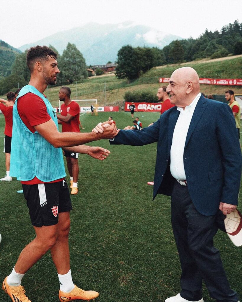 Ac Monza calcio 2023 Gallian in ritiro a Ponte di Legno - foto Ac Monza