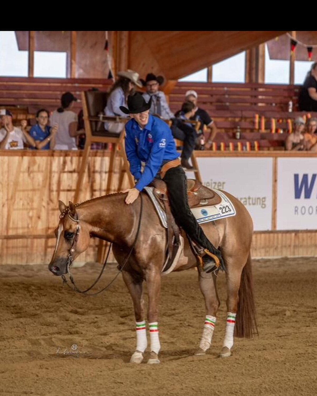 Monza Filippo Milani Campionato Mondiale equitazione spec. Reining