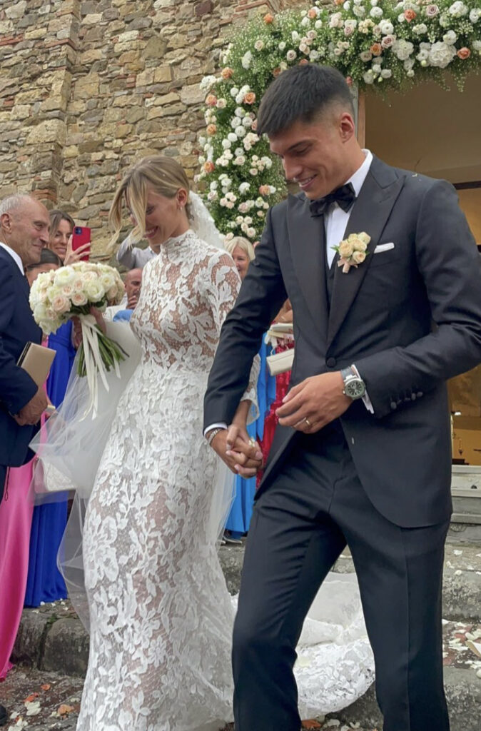 Matrimonio Chiara Casiraghi-Correa - foto da Instagram