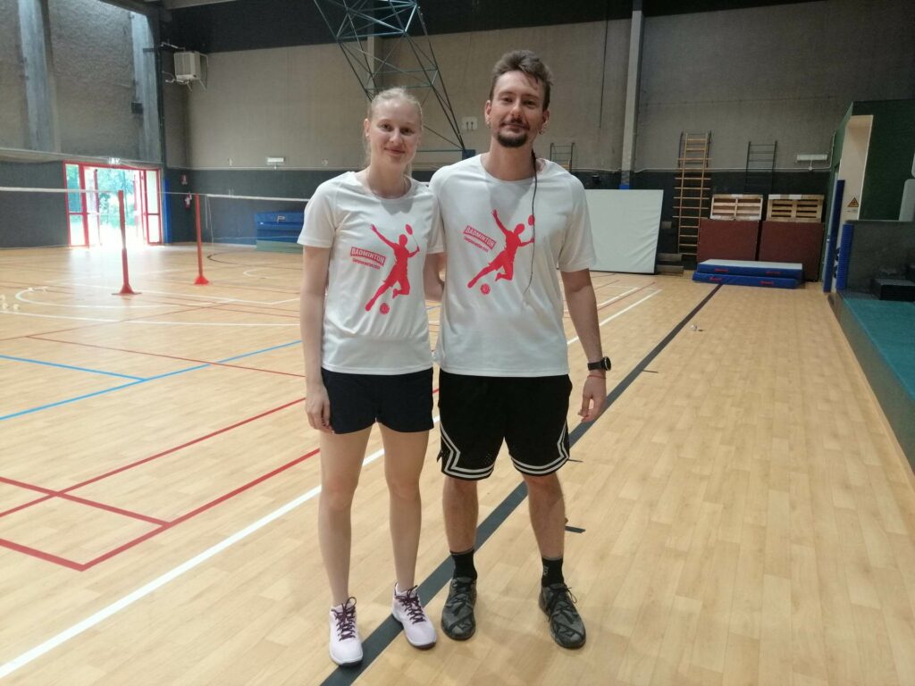 Badminton Nova Milanese Marco Valentino con Anna Mikhalkova