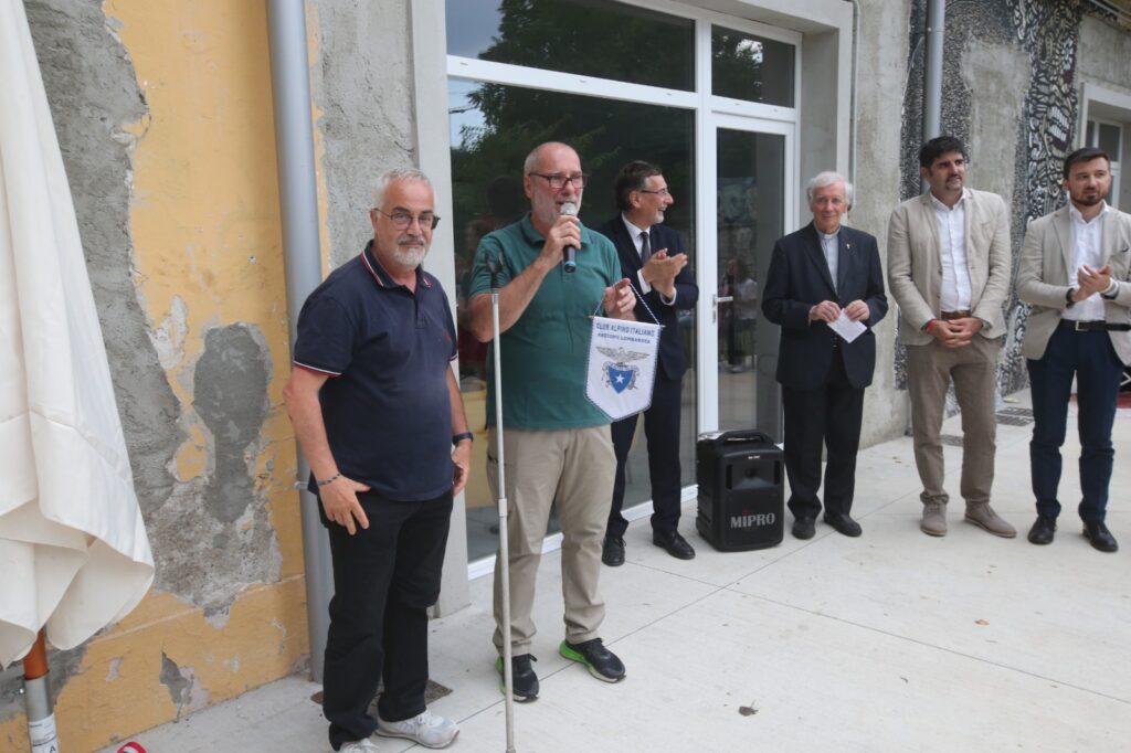 Monza inaugurazione sede Cai Quota 162 in via Rosmini ex Verga