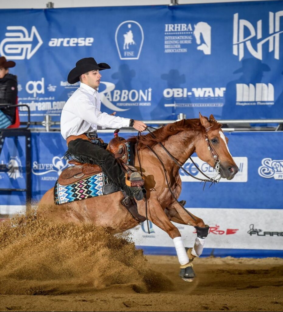 Monza Filippo Milani Campionato Mondiale equitazione spec. Reining