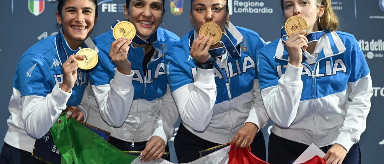 La nazionale femminile di fioretto