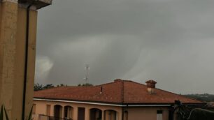 Meteo 24 luglio: il vortice sopra Arcore