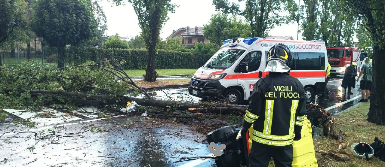 Meteo vigili del fuoco interventi 21 luglio