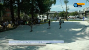 Inaugurazione dello skate park a Senago