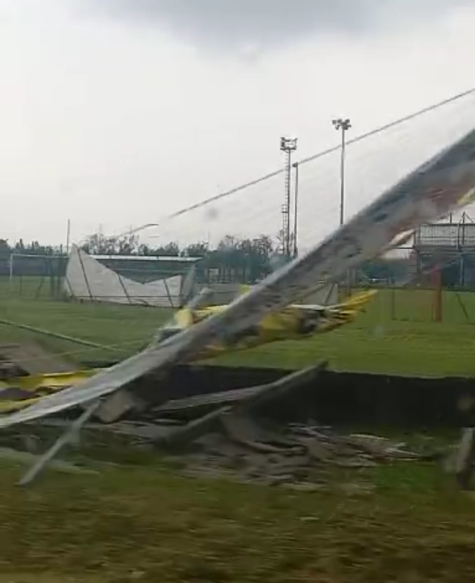 Meteo 24 luglio: stadio comunale via monte rosa foto