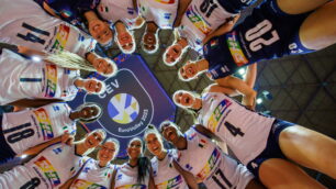 Europei di pallavolo a Monza: Italia-Bulgaria - foto Filippo Rubin/Federvolley