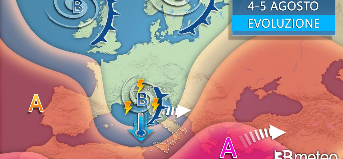 Meteo 3Bmeteo 4-5 agosto 2023